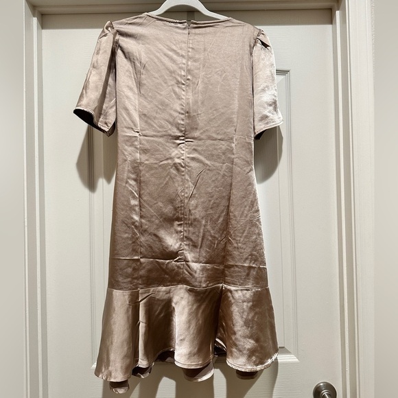 19 Cooper Velvet Bow Trim Satin Dress - Picture 5 of 5